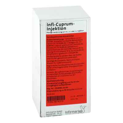 Infi Cuprum Injektion 50X2 ml von Infirmarius GmbH PZN 03814312