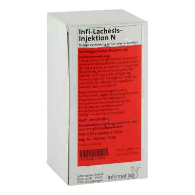 Infi Lachesis Injektion N 50X1 ml von Infirmarius GmbH PZN 04011029