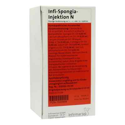 Infi Spongia Injektion N 50 stk von Infirmarius GmbH PZN 01044956
