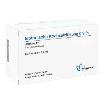 Isotonische Kochsalzlösung 0,9% Biokanol Ampullen