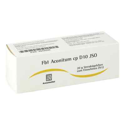 Jso Fb 1 Aconitum Cp D10  Globuli 20 g von ISO-Arzneimittel GmbH & Co. KG PZN 04942526
