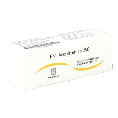 Jso Fb 1 Aconitum Cp Globuli 20 g von ISO-Arzneimittel GmbH & Co. KG PZN 04942503