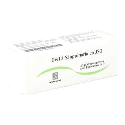 Jso Gw 12 Sanguinaria Cp Globuli 20 g von ISO-Arzneimittel GmbH & Co. KG PZN 04943230