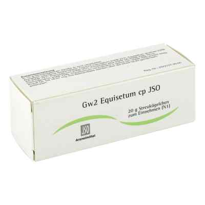 Jso Gw 2 Equisetum Cp Globuli 20 g von ISO-Arzneimittel GmbH & Co. KG PZN 04942779