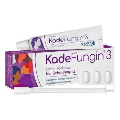 KadeFungin 3 Kombi-Packung bei Scheidenpilz