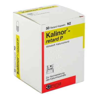 Kalinor retard P 600 mg Hartkapseln 50 stk von DESMA GmbH PZN 02758215