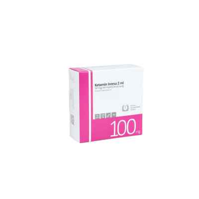 Ketamin Inresa 2 ml 100 mg Injektionslösung 10 stk von Inresa Arzneimittel GmbH PZN 01395650