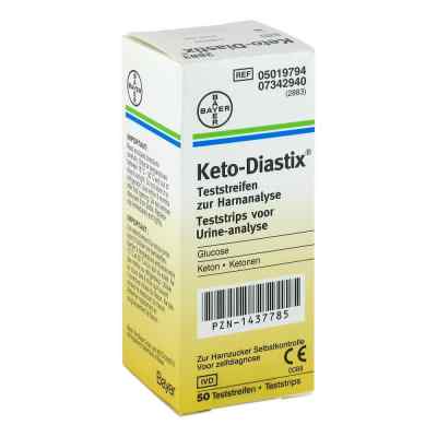 Keto Diastix Teststreifen 50 stk von Ascensia Diabetes Care Deutschla PZN 01437785