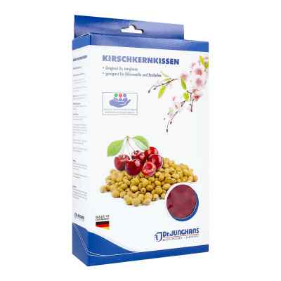 Kirschkernkissen 20x30 cm mit Flausch bordeaux