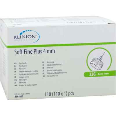 Klinion Soft fine plus Kanülen 4mm 32g 0,23mm 110 stk von eu-medical GmbH PZN 10179649