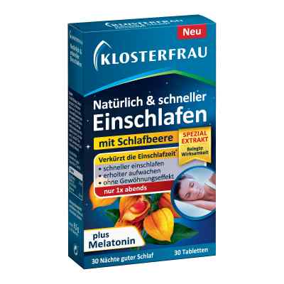 Klosterfrau natürlich & schneller Einschlafen 30 stk von MCM KLOSTERFRAU Vertr. GmbH PZN 16771136