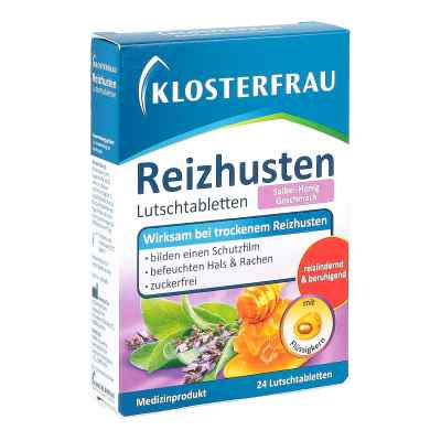 Klosterfrau Reizhusten Salbei-honig Lutschtabletten 24 stk von MCM KLOSTERFRAU Vertr. GmbH PZN 13967330