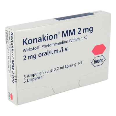Konakion Mm 2 mg Lösung 5 stk von CHEPLAPHARM Arzneimittel GmbH PZN 07125006