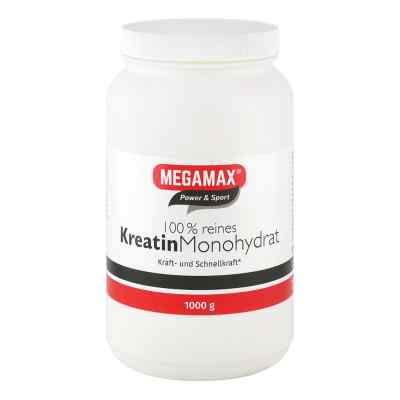 Kreatin Monohydrat 100% Megamax Pulver 1000 g von Megamax B.V. PZN 07345854