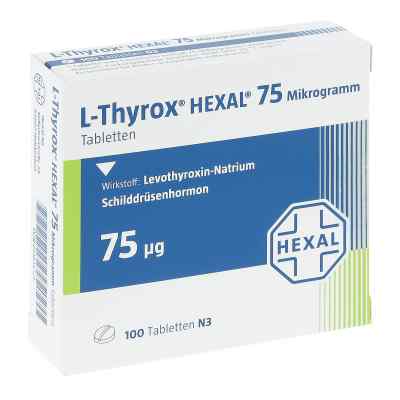 L-Thyrox HEXAL 75μg 100 stk von Hexal AG PZN 00811721