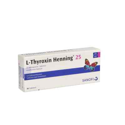 L-Thyroxin Henning 25 50 stk von Sanofi-Aventis Deutschland GmbH PZN 02532675