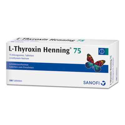 L-Thyroxin Henning 75 100 stk von Sanofi-Aventis Deutschland GmbH PZN 02532741