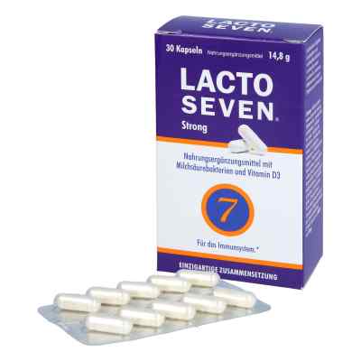 Lacto Seven Strong Laktosefr.glutenfr.zuckerfr.kps 30 stk von Vitabalans OY PZN 17386759