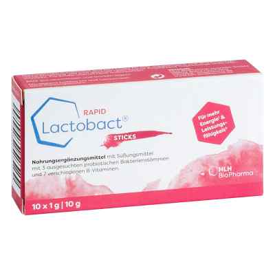 Lactobact Rapid Sticks 10 stk von HLH Bio Pharma Vertriebs GmbH PZN 14164716