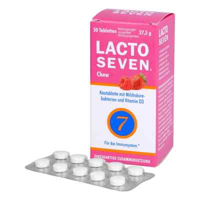 Lactoseven Chew Lak+glufre 50 stk von Blanco Pharma GmbH PZN 17209017
