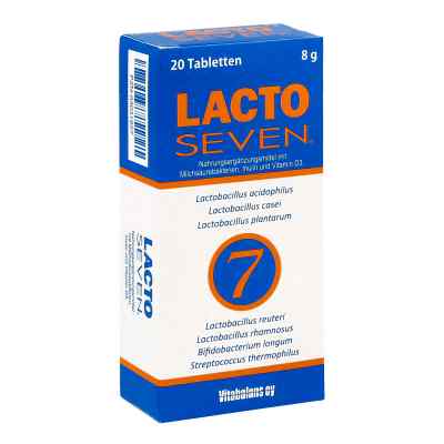 Lactoseven Tabletten 20 stk von Blanco Pharma GmbH PZN 03031627