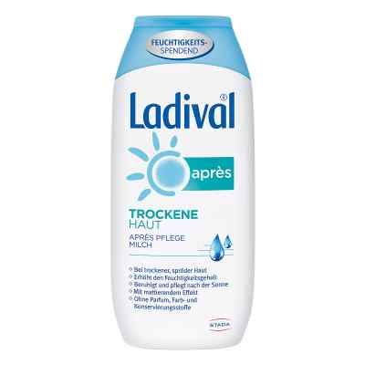 Ladival trockene Haut Apres Pflege Milch 200 ml von STADA GmbH PZN 11168530