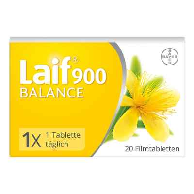 Laif 900 Balance Filmtabletten für Ihr seelisches Gleichgewicht 20 stk von Bayer Vital GmbH PZN 02298920