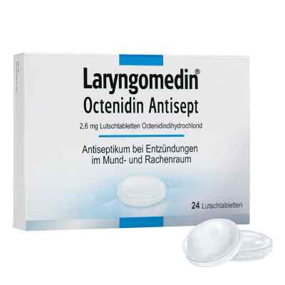 Laryngomedin Octenidin Antisept 2,6 mg Lutschtabletten 24 stk von MCM KLOSTERFRAU Vertr. GmbH PZN 16000114