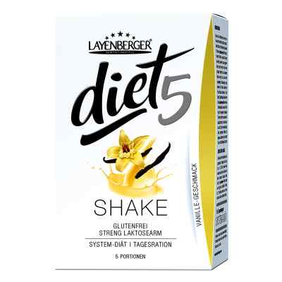 Layenberger diet5 Shake Vanille-geschmack 5X47 g von Layenberger Nutrition Group GmbH PZN 12529585