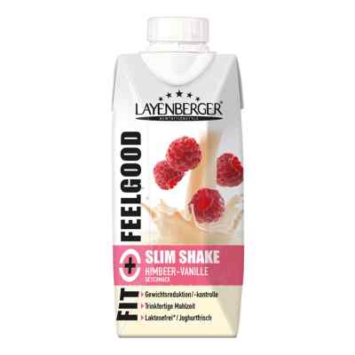 Layenberger Fit+feelgood Slim Shake Himbeer-vanil. 330 ml von Layenberger Nutrition Group GmbH PZN 17206881