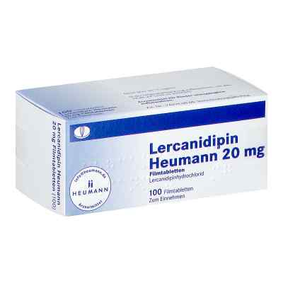 Lercanidipin Heumann 20mg 100 stk von HEUMANN PHARMA GmbH & Co. Generi PZN 05526480