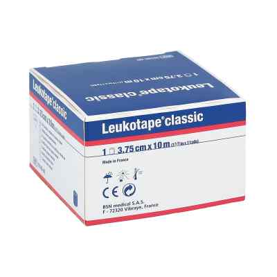 Leukotape Classic 10mx3,75cm blau 1 stk von BSN medical GmbH PZN 00669453