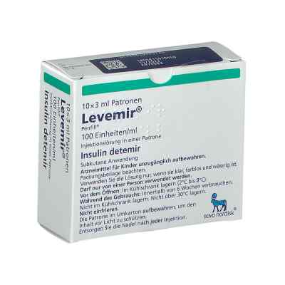 Levemir Penfill 100 Einheiten/ml 10X3 ml von Novo Nordisk Pharma GmbH PZN 03075518