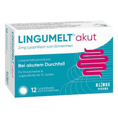 Lingumelt Akut 2 Mg Lyophilisat Zum Einnehmen 12 stk von Klinge Pharma GmbH PZN 17526835