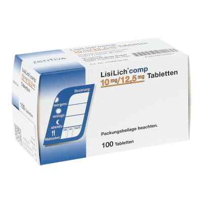 LisiLich comp 10mg/12,5mg 100 stk von Zentiva Pharma GmbH PZN 00783657