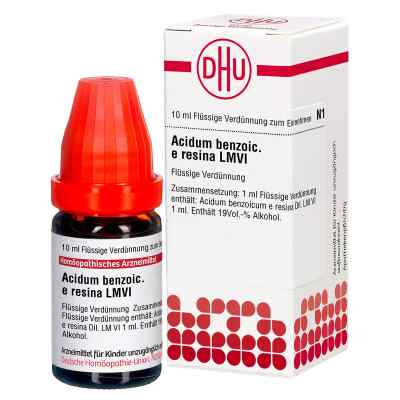 Lm Acidum Benzoicum E Res. Vi 10 ml von DHU-Arzneimittel GmbH & Co. KG PZN 02667553