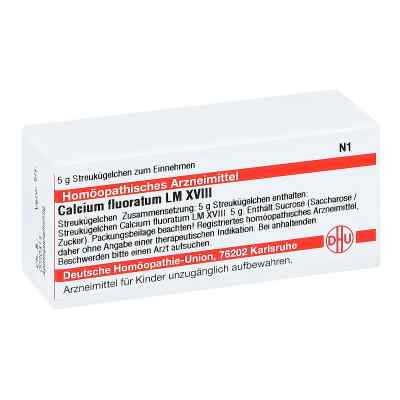 Lm Calcium Fluoratum Xviii Globuli 5 g von DHU-Arzneimittel GmbH & Co. KG PZN 02658867