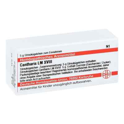 Lm Cantharis Xviii Globuli 5 g von DHU-Arzneimittel GmbH & Co. KG PZN 02673329