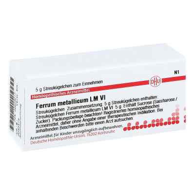 Lm Ferrum Metallicum Vi Globuli 5 g von DHU-Arzneimittel GmbH & Co. KG PZN 02659217