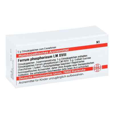 Lm Ferrum Phosphoricum Xviii Globuli 5 g von DHU-Arzneimittel GmbH & Co. KG PZN 02659252