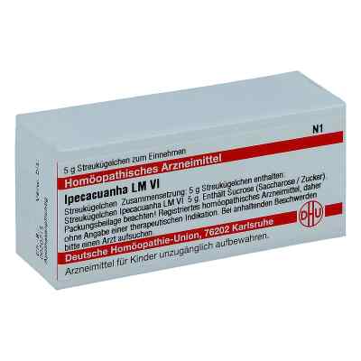 Lm Ipecacuanha Vi Globuli 5 g von DHU-Arzneimittel GmbH & Co. KG PZN 02659447