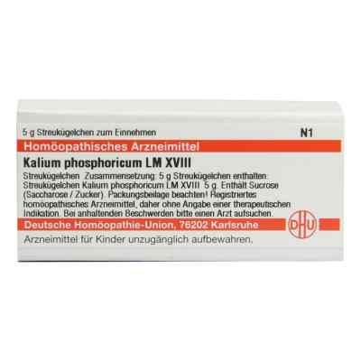 Lm Kalium Phosphoricum Xviii Globuli 5 g von DHU-Arzneimittel GmbH & Co. KG PZN 02659536