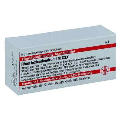 Lm Rhus Tox. Xxx Globuli 5 g von DHU-Arzneimittel GmbH & Co. KG PZN 02678781