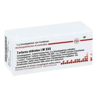 Lm Tartarus Stibiatus Xxx Globuli 5 g von DHU-Arzneimittel GmbH & Co. KG PZN 02679071