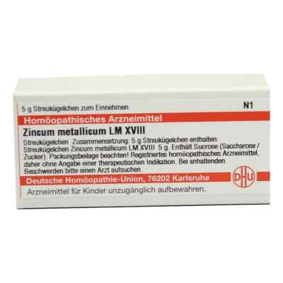 Lm Zincum Metallicum Xviii Globuli 5 g von DHU-Arzneimittel GmbH & Co. KG PZN 02660226