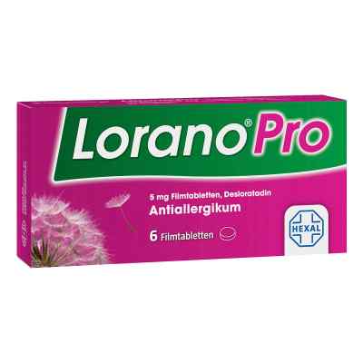 Loranopro 5 mg Filmtabletten 6 stk von Hexal AG PZN 13917734