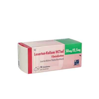 Losartan-Kalium HCTad 50mg/12,5mg 98 stk von TAD Pharma GmbH PZN 05522772