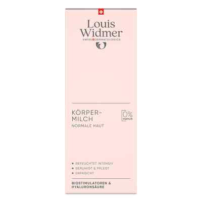 Louis Widmer Körpermilch unparfümiert