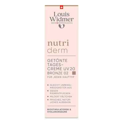 Louis Widmer nutriderm Getönte Tagescreme UV 20 - Bronze 02 