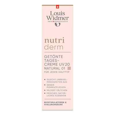 Louis Widmer nutriderm Getönte Tagescreme UV 20 - Natural 01 